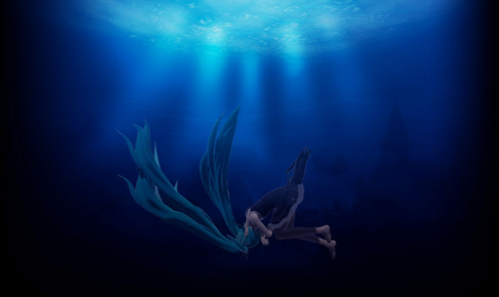 Deep sea girl by HatsuneMikuKagamin01 on DeviantArt