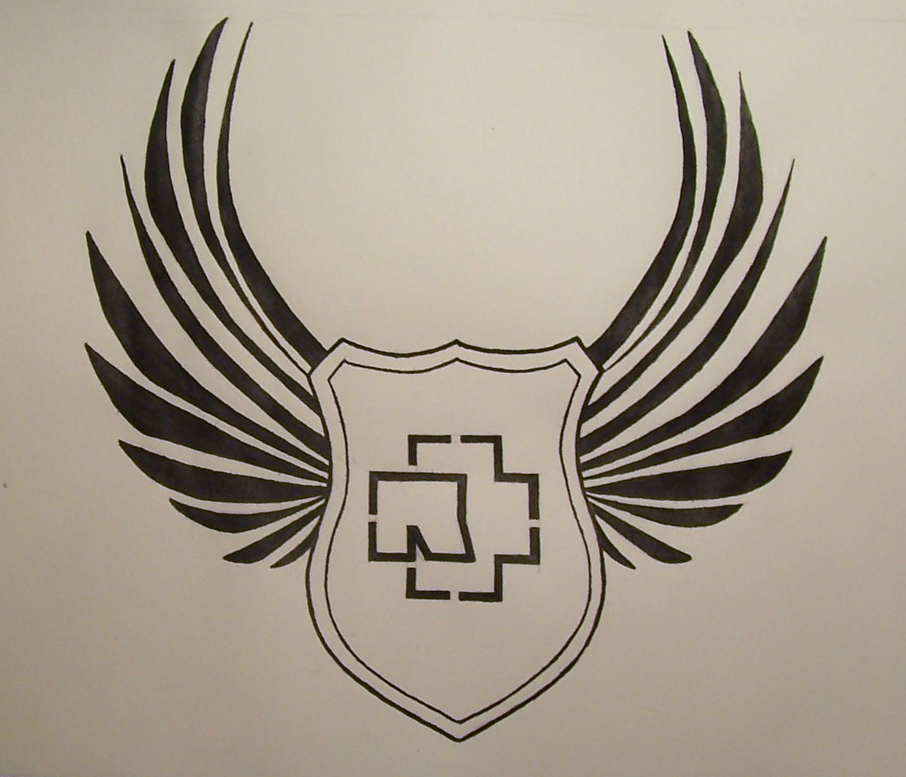 Rammstein лого Орел