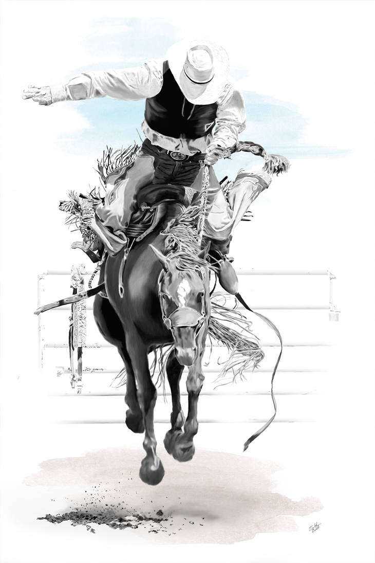 Rodeo Abstract Rodeo1 by SheliB on DeviantArt