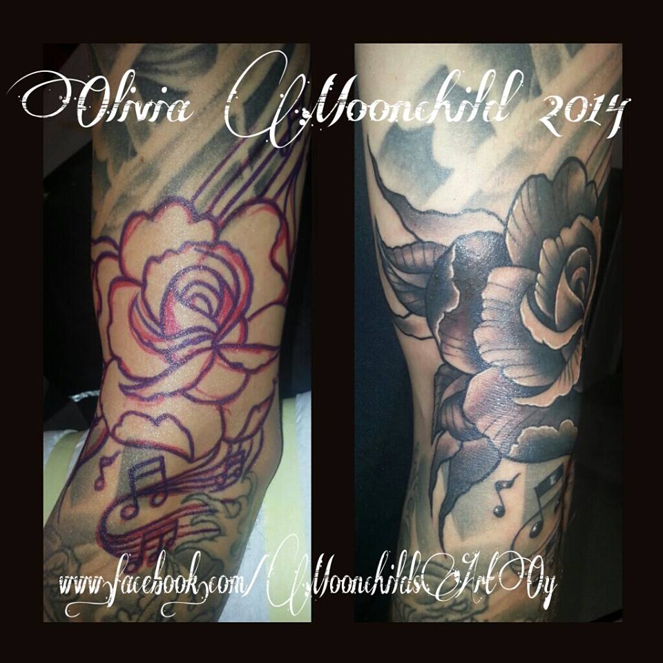Rose Tattoo 2 by OliviaMoonchildArt on DeviantArt Rose Tattoo 2 by OliviaMoonchildArt on DeviantArt