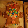 Half-Naked Gingerbread man