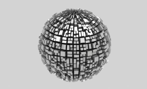 Metalic Modern Ball