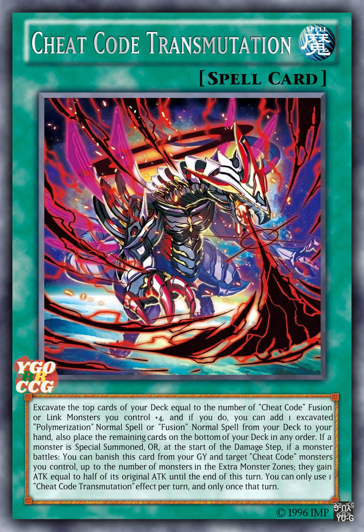 Cheat Code Fusion by KillerxG on DeviantArt