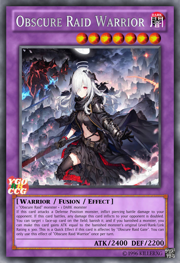 Obscure Raid Warrior by KillerxG on DeviantArt
