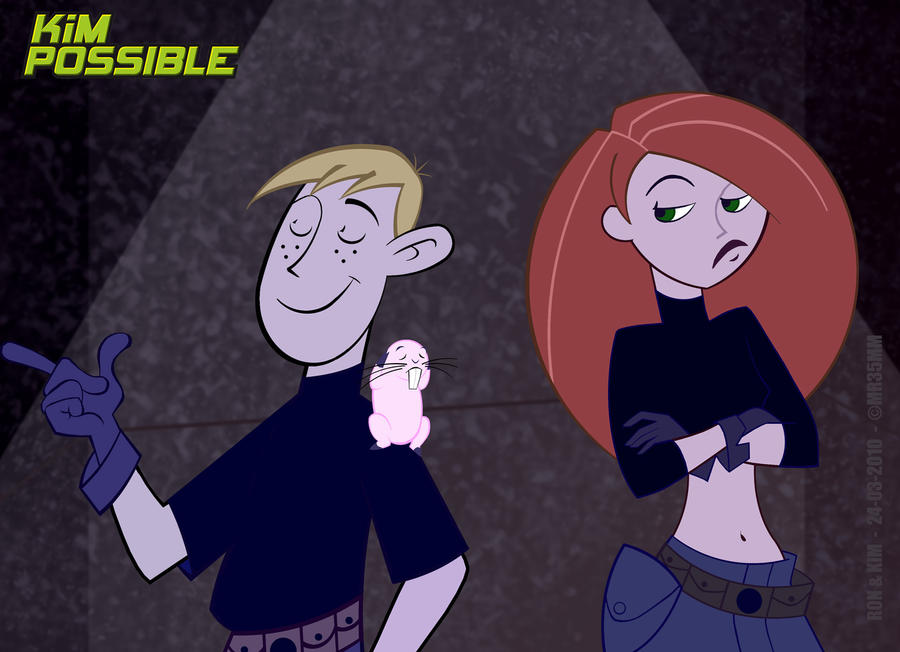 Kim Possible Ron Rapper Deviantart Ron and Kim by mr35mm on DeviantArt