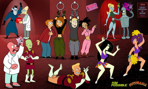 Kim Possible Futurama: Crazy crossover