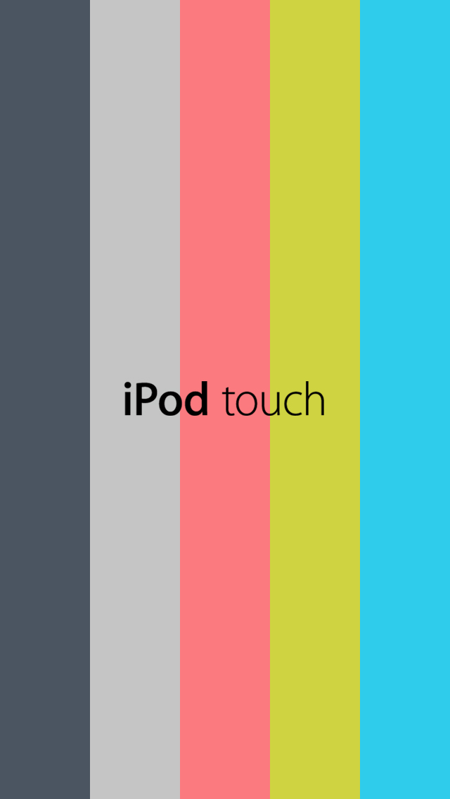 New iPod touch 5th generation 2012 Wallpaper by Design1076 on DeviantArt