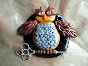 Art Crossing #2 Owl Hanging Ornament