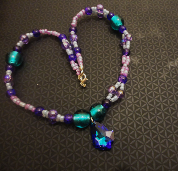 Royal Purple Choker