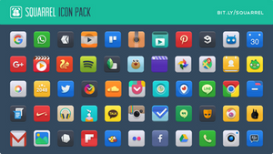 Squarrel Icon Pack for android