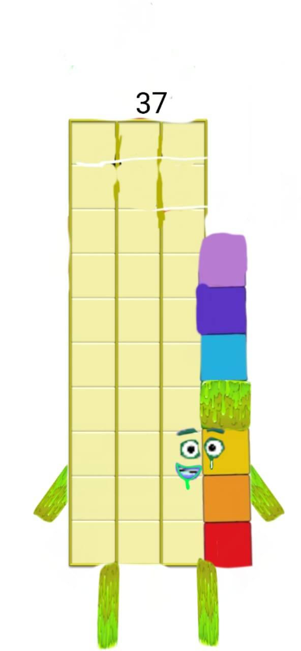 my fanmade numberblock 37 by adamartandgaming233 on DeviantArt