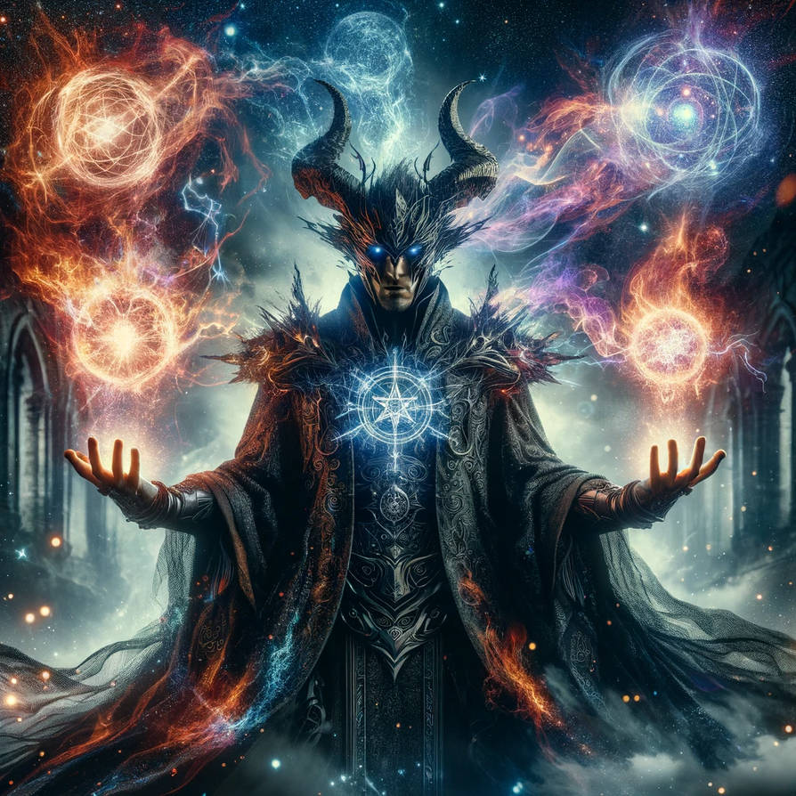 Evil magic user by KevsRandomAIArt on DeviantArt