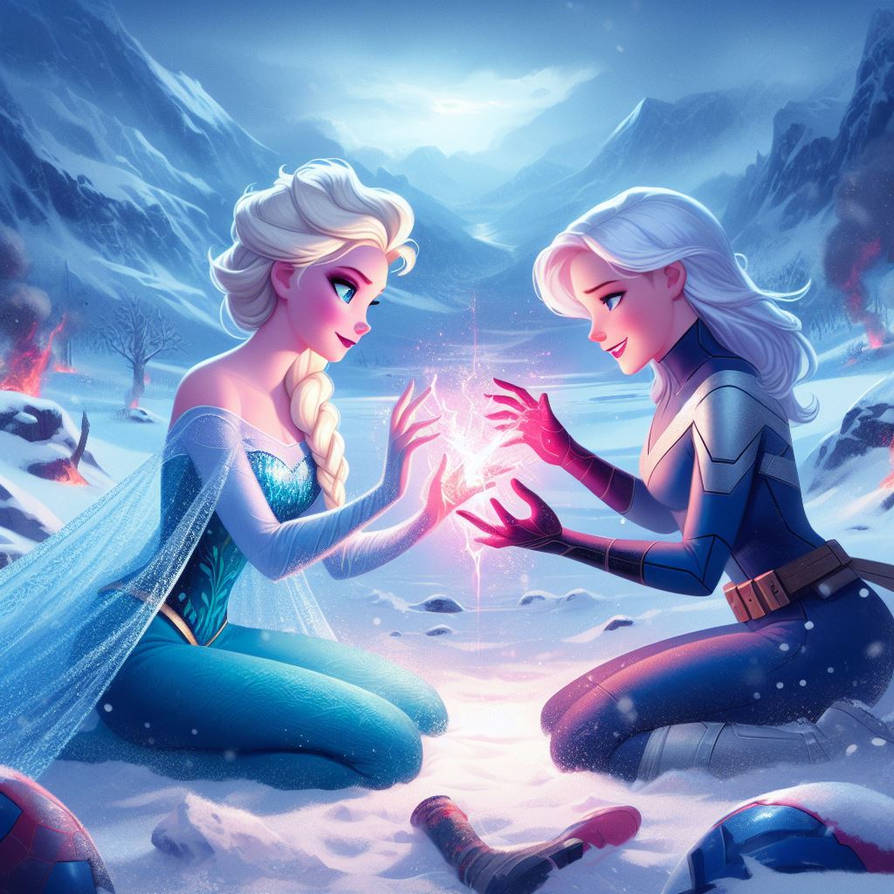 Help Elsa Elsa's new power? by KevsRandomAIArt on DeviantArt