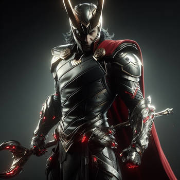 Upgraded Loki armor