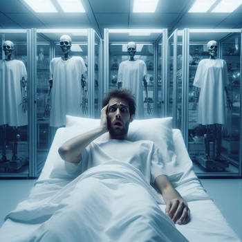 Waking up in a hospital