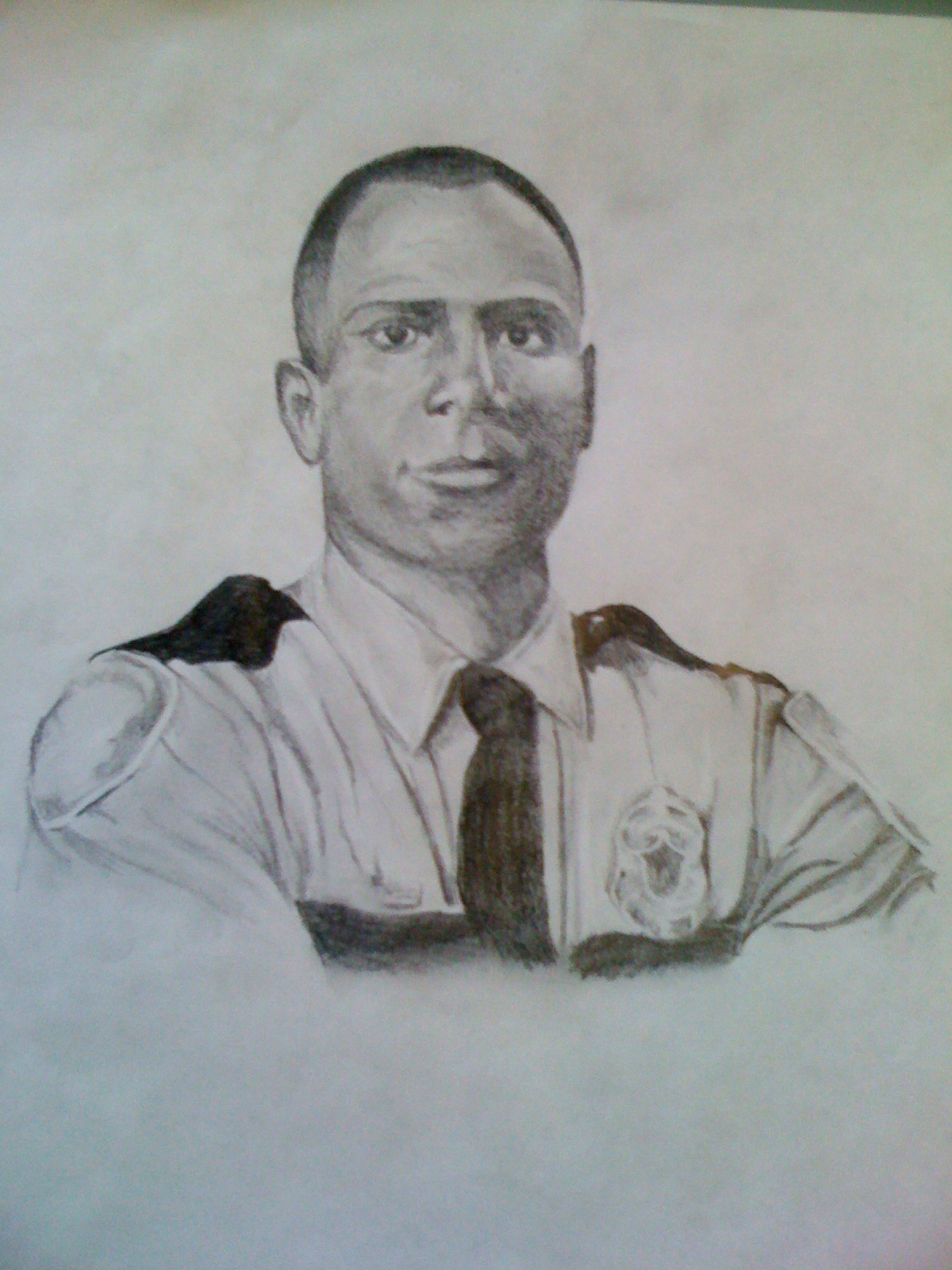 Police Pattern Portrait Police Officer Portrait by amyfallon on DeviantArt