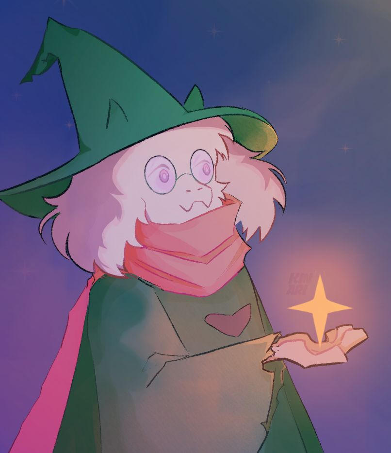 Light Ralsei Ralsei by K1nari on DeviantArt