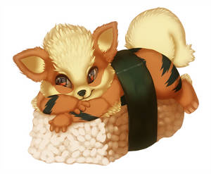 Arcanine Sushi