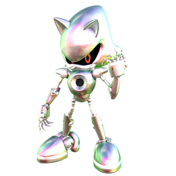 Holographic Metal Sonic Render