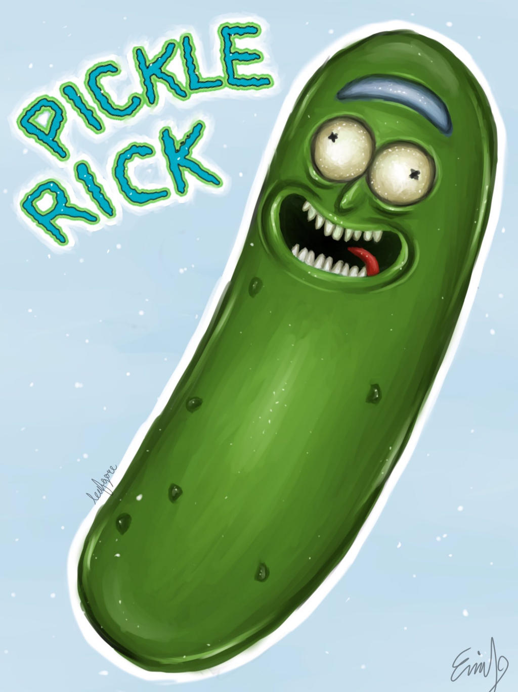 Pickle Rick Reeee Pickle Rick by leafgore on DeviantArt