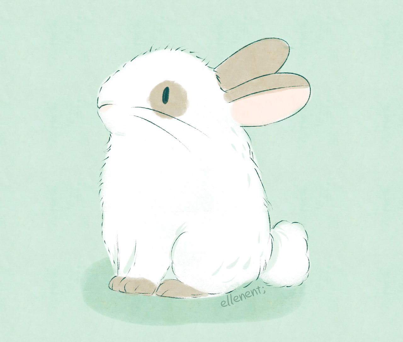 Brown Rabbit Deviantart Bunny! by ellenent on DeviantArt