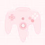 Pastel Pink Nintendo 64 Controller