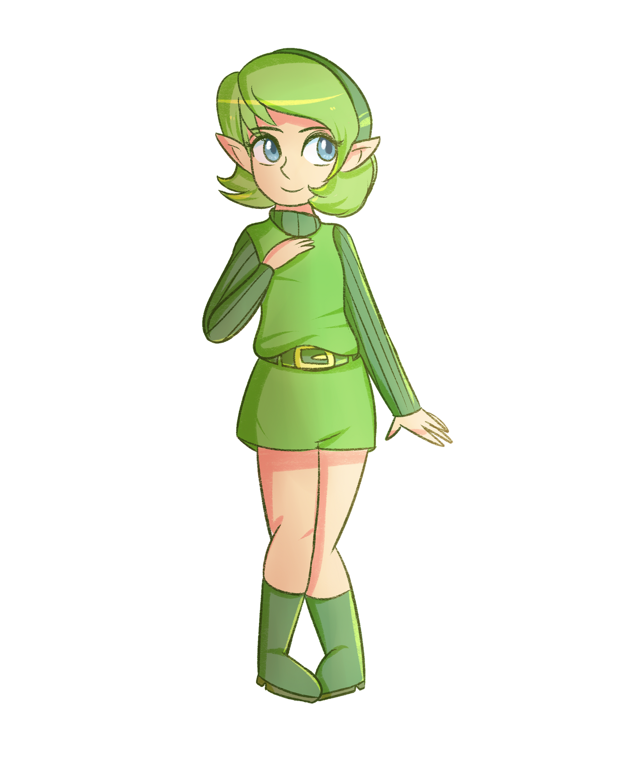 Saria by ellenent on DeviantArt