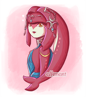 Linktober - Day 30 - Mipha