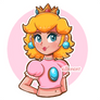 Short hair Peach