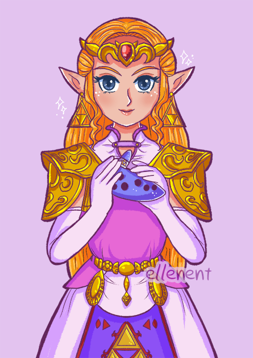 Ocarina of Time - Princess Zelda by deryer on DeviantArt