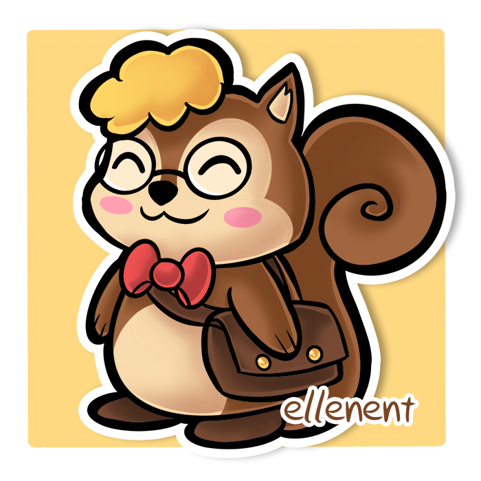 Squogs Paper Mario Commission - Paper Mario Style Squints by ellenent on DeviantArt
