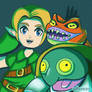 Link and Gekko selfie!