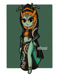 Wind Waker Style Midna by ellenent