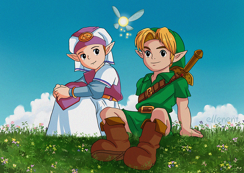 Young Link and Toon Link by sakayaki on DeviantArt