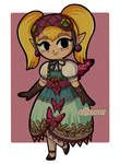 Wind Waker Style Agitha by ellenent