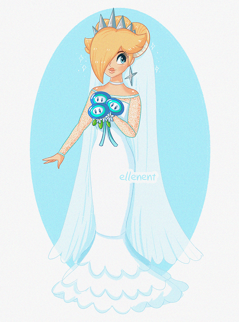 princess rosalina wedding dress DTIYS Rosalina Wedding Dress (odyssey style) ~i just felt like the need to draw it :3~ #rosalina #princessrosalina #fanart #supermario #mario #dtiys