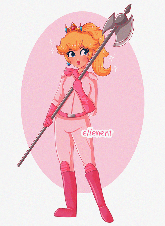 Movie Princess Peach by ellenent on DeviantArt
