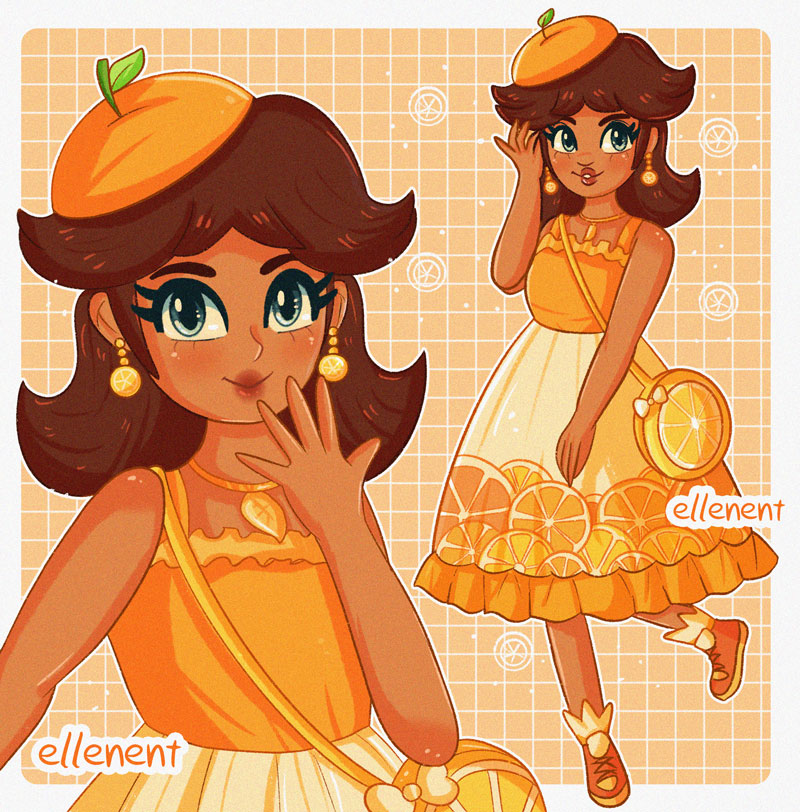 Ellenent Cute Princess Daisy by ellenent on DeviantArt