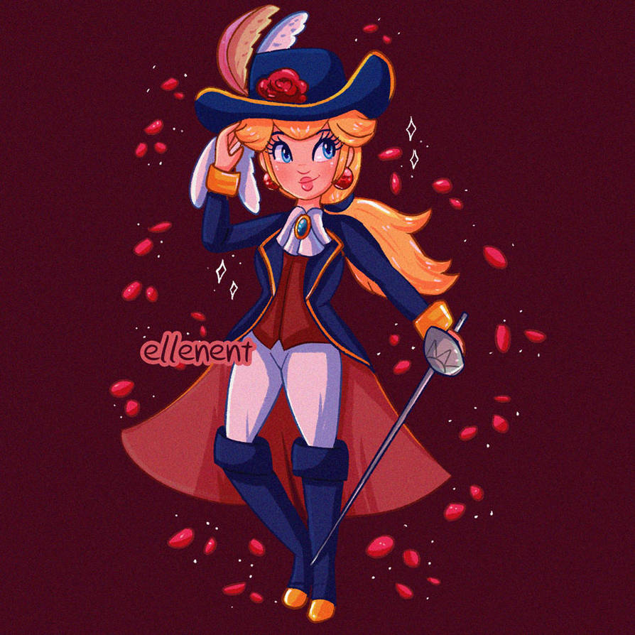 Swordfighter Peach Princess Peach Showtime by ellenent on DeviantArt