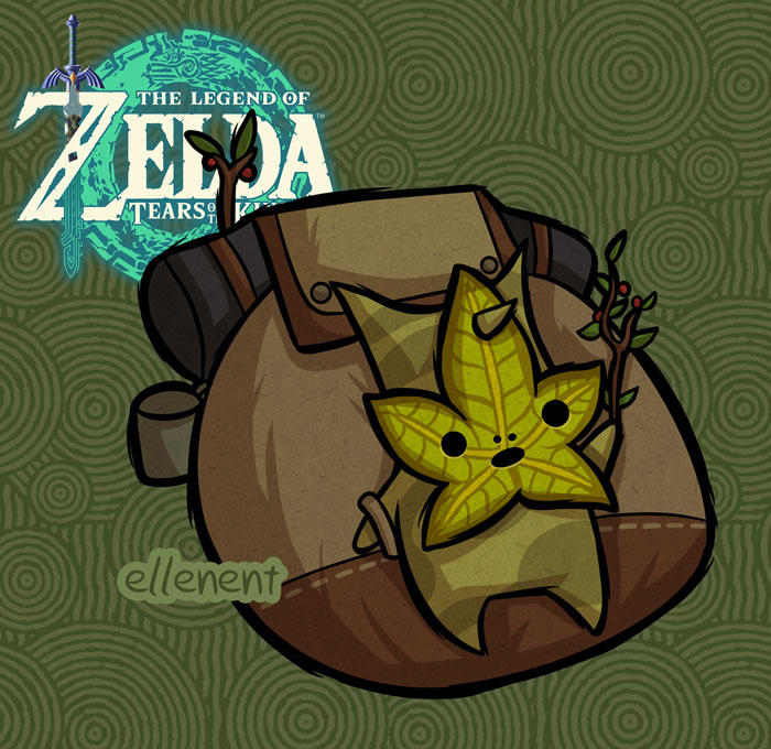 Tears of the Kingdom Backpack Korok by ellenent on DeviantArt