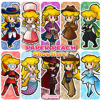 Paper Peach Showtime!