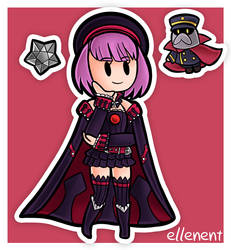Commission - Paper Mario Style Helena Blavatsky