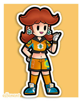 Commission - Paper Daisy Smash Striker
