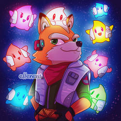 Fox McCloud and Lumas