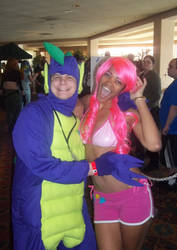 Pinkie Pie and Spike