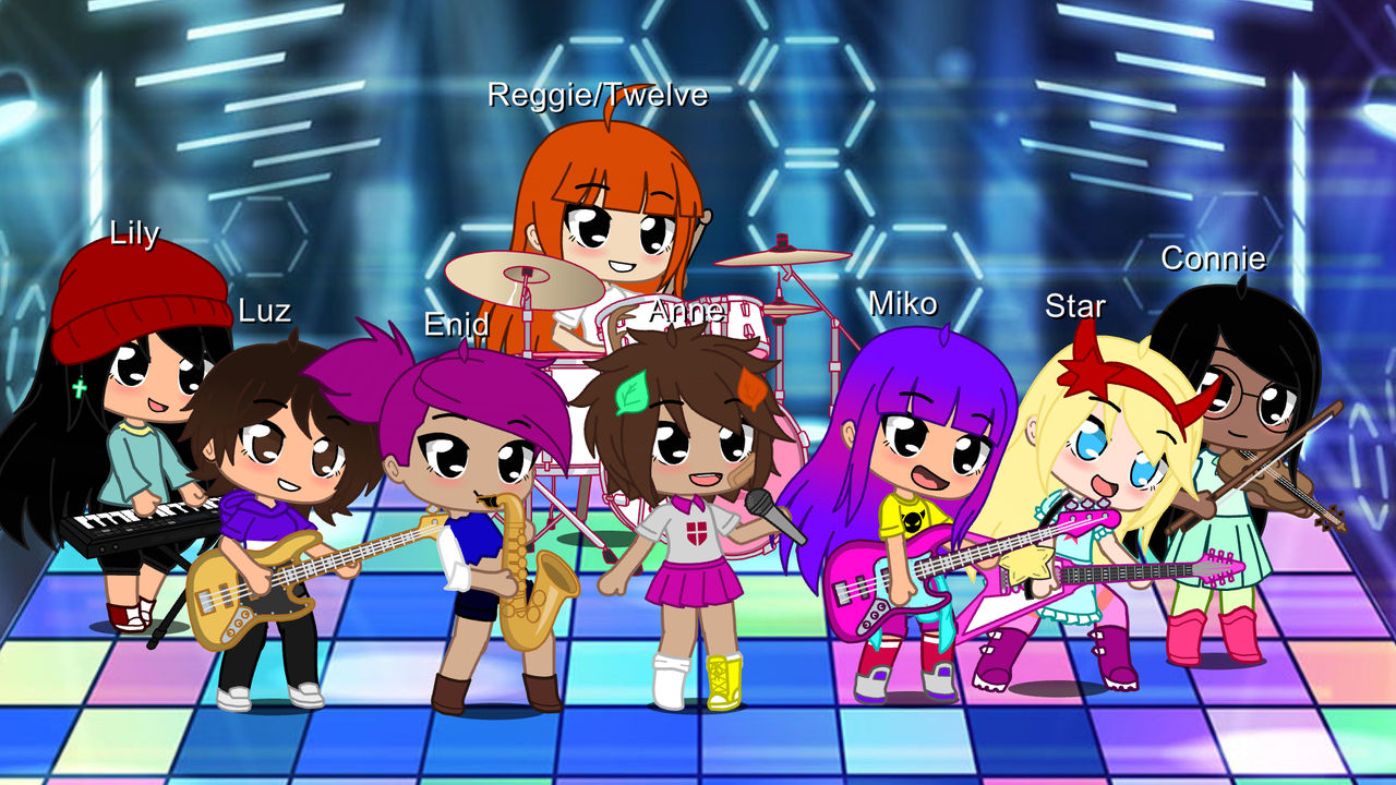 Gapcha Cartoon Gacha Club Cartoon Girl Band by HeyitzSamantha on DeviantArt