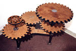 Steampunk Gear Table by ColeHastings