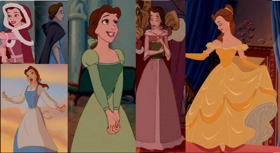 The many dress of Belle