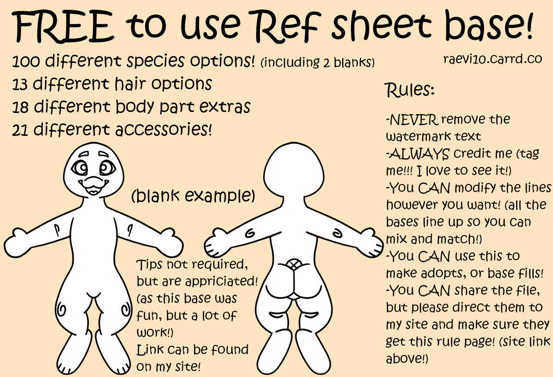 Hawk Ref Base FREE TO USE REF SHEET BASE by raevi10 on DeviantArt