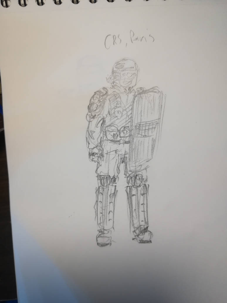 Riot Policeman, 1st of May riots in Paris by GardienduMetal on DeviantArt